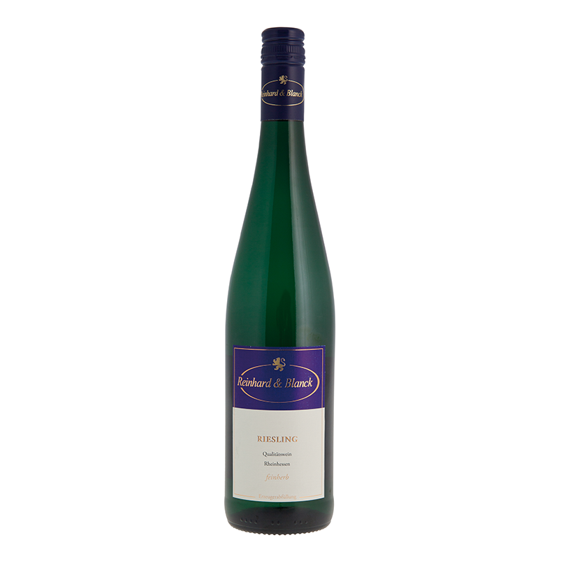 Flasche des Weines Riesling Reinhard
