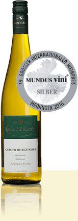 Monasteria Weinhandel - Grauer Burgunder Qualitätswein Premium, halbtrocken